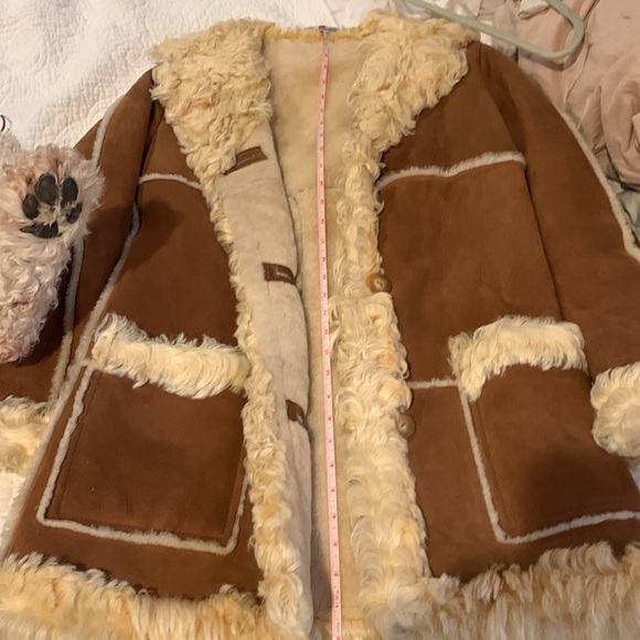 True Vintage Sawyer Jacket buttery Suede and shearling - Picture 9 of 12
